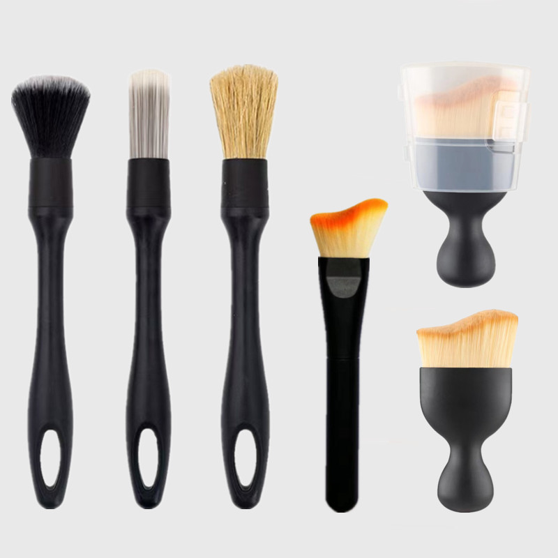 Detailing Brush Set, 5 pcs, Soft & Stiff Bristle