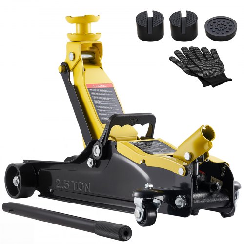 Low-Profile Trolley Jack, 2 t, 95–510 mm Lift