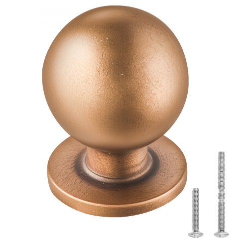 ProFix 10-Piece Round Knob Cabinet Handle Set, Single-Hole Fixing
