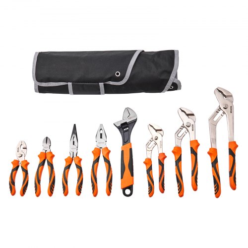 ProFix 5-Piece Pliers Set, nickel plated finish