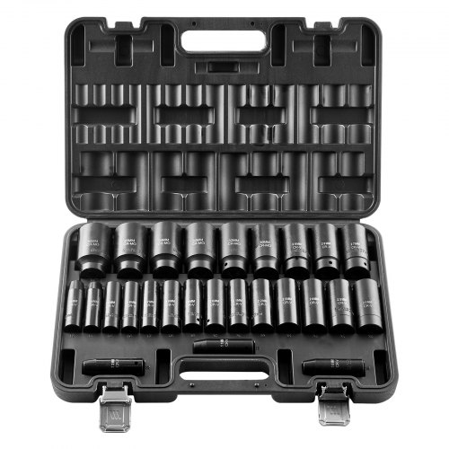 ProFix 72-Piece 3/8 in Drive Socket Set, Metric 6–24 mm