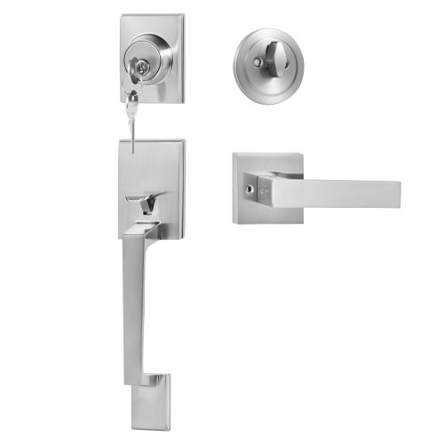 ProFix Lever and Euro Cylinder Door Handle Set, 8 mm Spindle