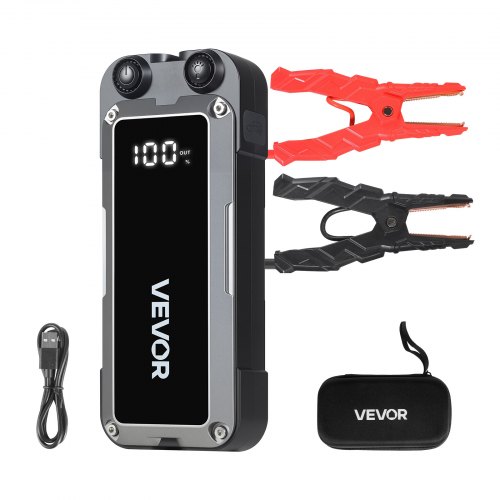 ProFix Portable Jump Starter and Power Bank, 12 000 mAh, 12 V