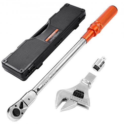 Torque Wrench 1/2", 20–210 Nm, Calibrated, Reversible Ratchet